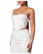 Women's Ruffled Lace Camisole