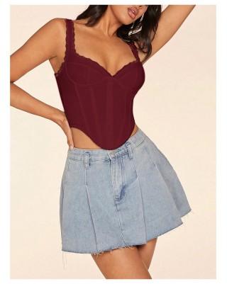 Women's lace sexy body shaping bra