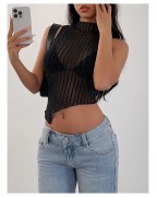 Women's Flash Mesh Tank Top