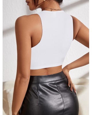 Women's Concert Short Sleeveless Party Cardigan