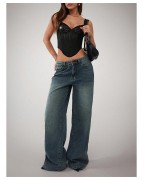 Women's Asymmetric Hem Corset