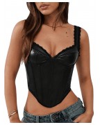 Women's Asymmetric Hem Corset