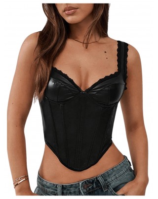 Women's Asymmetric Hem Corset