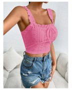 Women's Ruffled Short Camisole