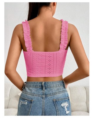 Women's Ruffled Short Camisole