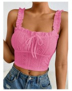Women's Ruffled Short Camisole